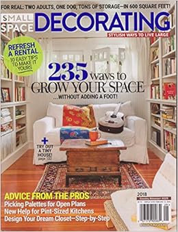 Small Space Decorating Magazine 2018 Country Almanac 229 Amazon
