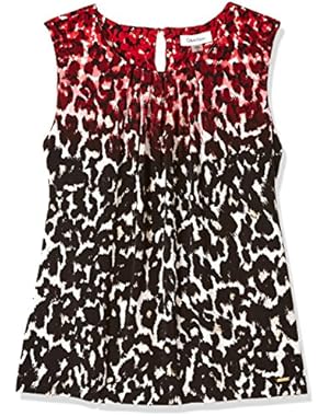 Women's Pleat Neck Cami