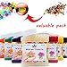 AINOLWAY High Elastic Water Beads Gel Pearls Jelly Crystal Soil for Kids Sensory toys or Vase Fillers 4oz Almost 15,000 Pcs (RED)
