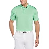 PGA Tour Mens Feeder Stripe Short Sleeve Golf Polo Shirt