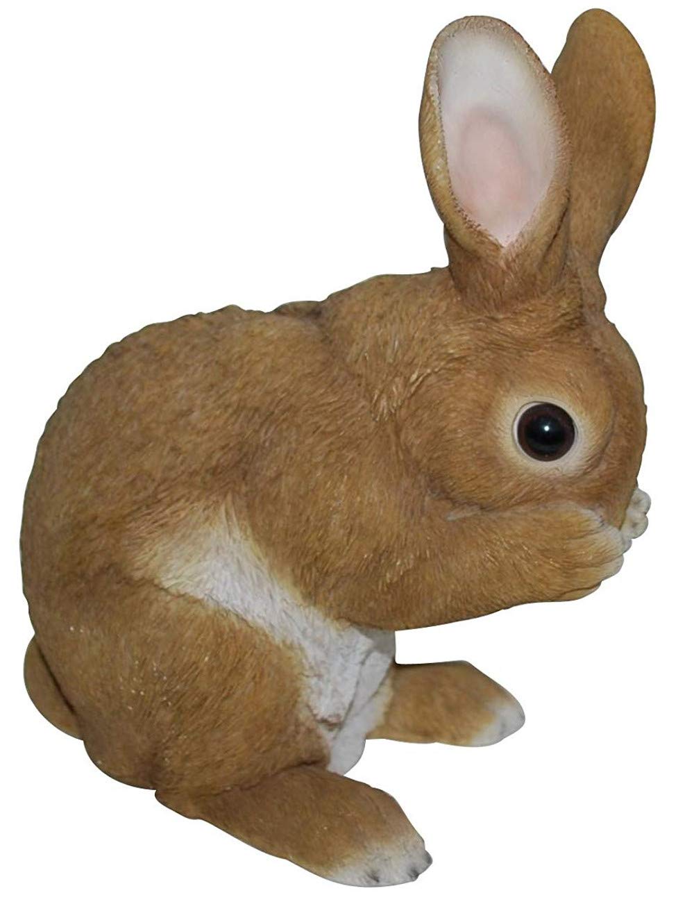 Vivid Arts - Real Life Cleaning Rabbit Home or Garden Decoration (XRL-RB10-D)