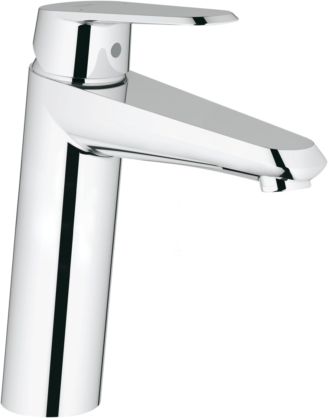 GROHE 23449002 Eurodisc Cosmopolitan Basin Tap with Smooth Body, Medium - Chrome