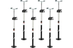 Garvee RV Slide Out Support Jacks (Set of 4) - 20,000lb Heavy Duty Rv Stabilizer Jacks Support, 21"-49" Quick-Lift Adjustable - Power Drill & Hand Crank Compatible for Campers, Travel Trailers & RVs