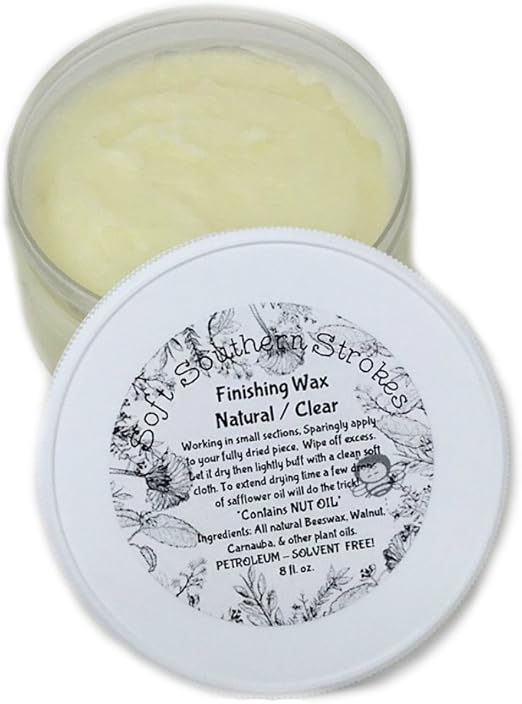 Amazon Com Clear Soft Finishing Wax To Seal And Protect Chalky