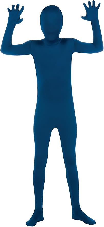 blue skin suit