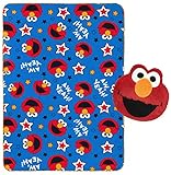 Jay Franco Sesame Street Elmo Plush Pillow and 40