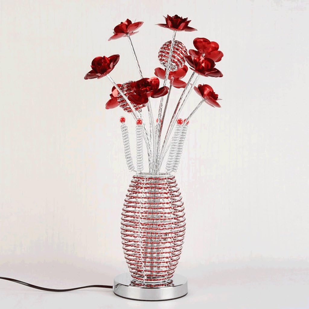 european crystal table lamp rose