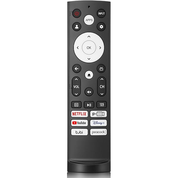 Fintie Silikon-Schutzhülle Für Hisense Voice Remote ERF3A90 – Rutschfest, Stoßfest, Kinderfreundlich, In Schwarz
