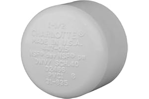 CHARLOTTE PIPE 1 1/2 SCH 40 CAP SOCKET PRESSURE (1 Unit Piece)