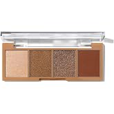 SHEGLAM Essential Eyeshadow Palette Square Eyeshadow Quad Matte, Shimmer, Metallic, Long Wearing-Veil