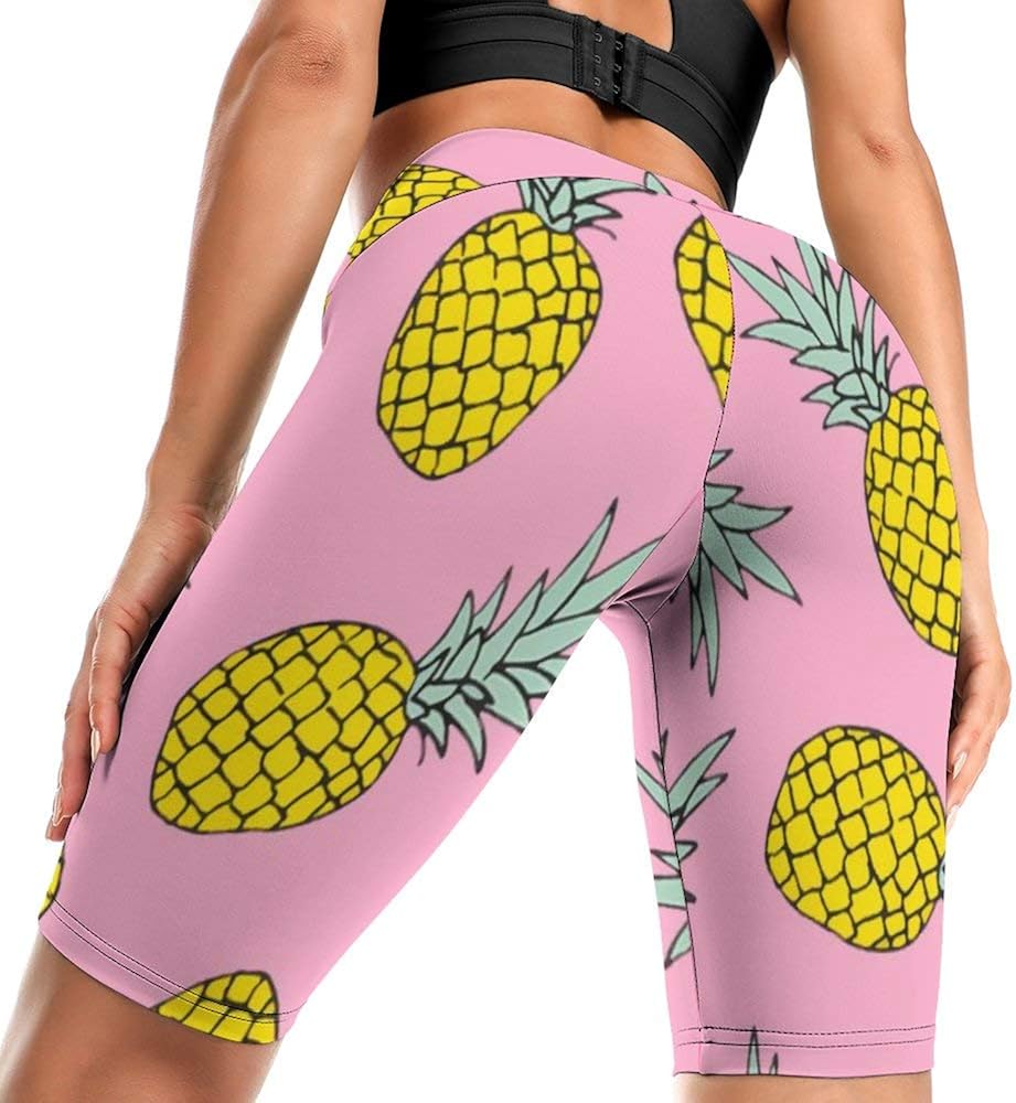 pineapple yoga shorts