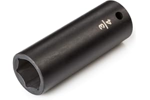 TEKTON 1/2 Inch Drive x 3/4 Inch Deep 6-Point Impact Socket | SID23019