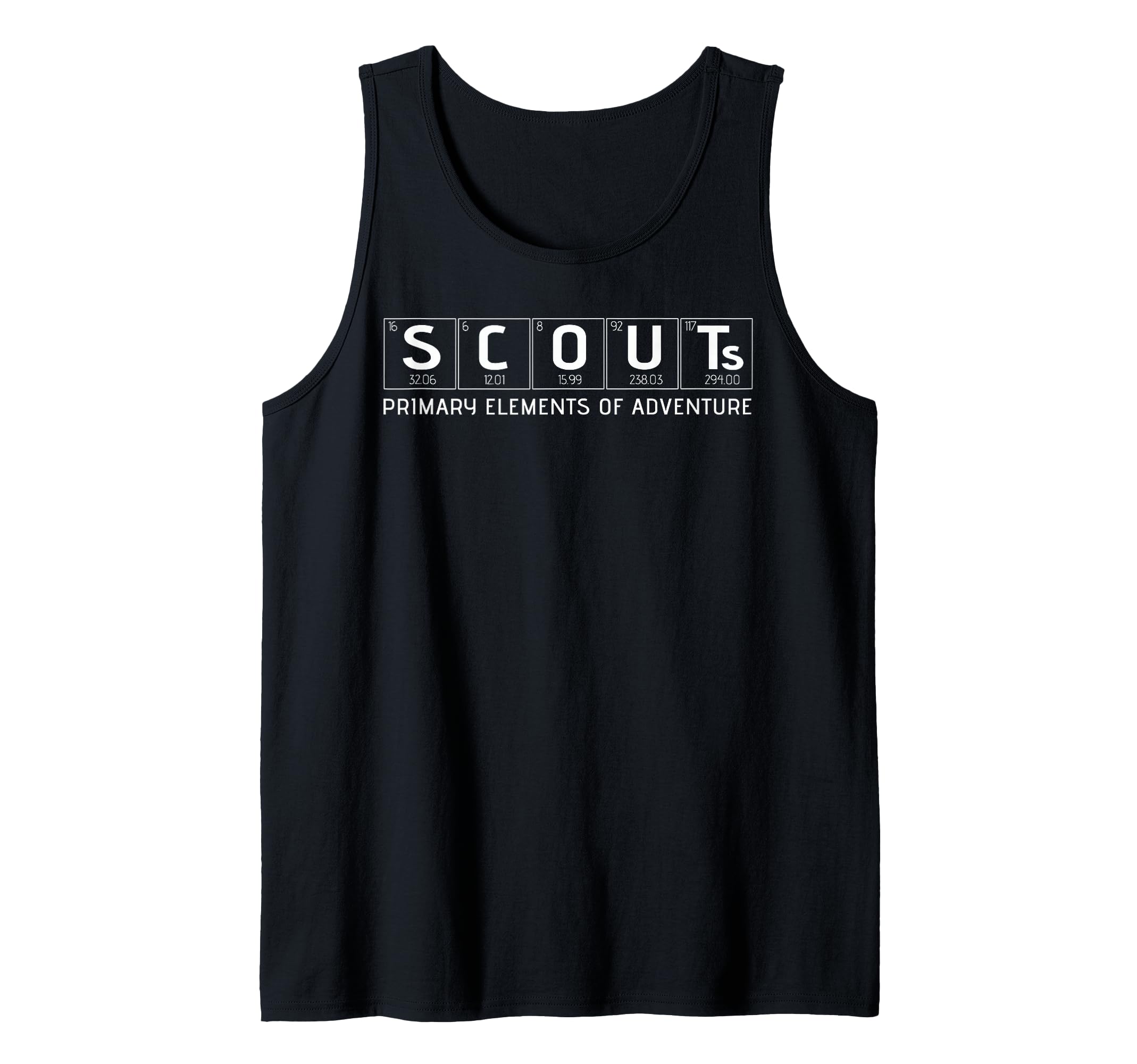 Scouts Primary Elements of Adventure | Science Scout Tank Top
