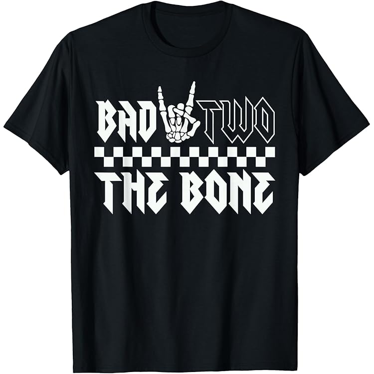 Amazon.com: Bad Two The Bone 2 Years Old Birthday 2nd