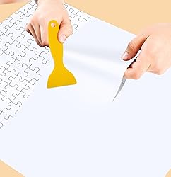 SietDESEO 6 Pieces Puzzle Saver Sheets Peel and