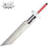 Sword Valley Handmade Anime Cosplay Sword, Stainless Steel, Buster Swords, Hand Forged, Sharp Knives, Cloud Strife Steel Knif