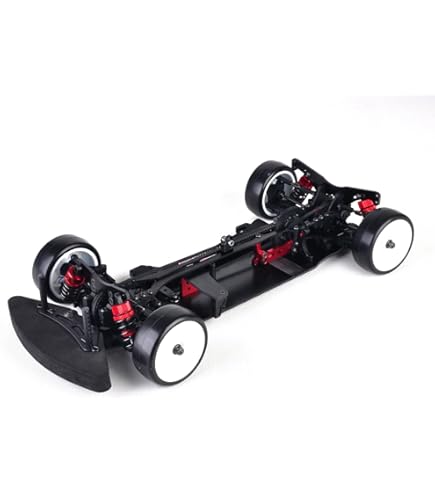 Amazon.com: GTBRacing 1:10 RC Car HPI RS4-3 Steel Refit Upgraded 2