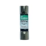 New FNM-3 FNM-3A 250Vac Time Delay Fuse, Pack of 10