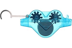 NIYANGLE Portable Bike Chain Cleaner with Scrubber Brush Kit for Road and Mountain Bikes, Bicycle Chain