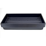 10 Plant Growing Trays (No Drain Holes) - 20" x 10" - Perfect Garden Seed Starter Grow Trays: for Seedlings, Indoor Gardening