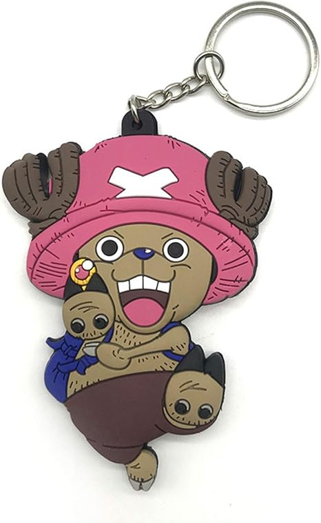 Amazon One Pieceキーチェーン ワンピース キーホルダー コスプレ道具 小物 周辺 萌えグッズ 子供 贈り物 Pvc製 キーホルダー トニートニーチョッパー1 アニメ 萌えグッズ 通販