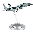 HANGHANG 1/100 Scale F-15 Eagle Fighter Attack Plane Metal Fighter Military Model Fairchild Republic Diecast Plane Model for Commemorate Collection or Gift