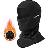 ROCKBROS Men's Balaclava Windproof Ski Mask Cold Weather Balaclava Mask Winter Thermal Hood for Skiing Cycling Helmet