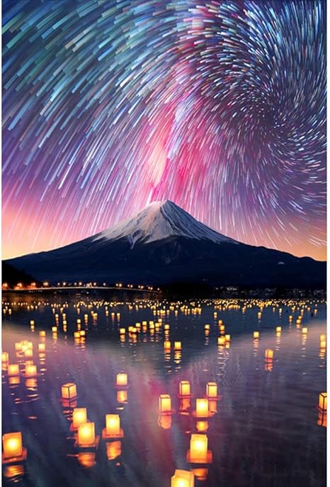 Amazon Co Jp パズル 美しい花火火山 1000大人と子供のための小品パズル色チャレンジジグソーパズル ホーム キッチン