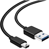USB Data/Charger Cable for Garmin Nuvi 40 42 42LM 44 52 52LM 54 54LM 55 55LM 55LMT 56 56LM 56LMT 57 57LM 57LMT 58 58LM 58LMT 65LM 65LMT 66LM 66LMT 67LM 67LMT 68LM 68LMT