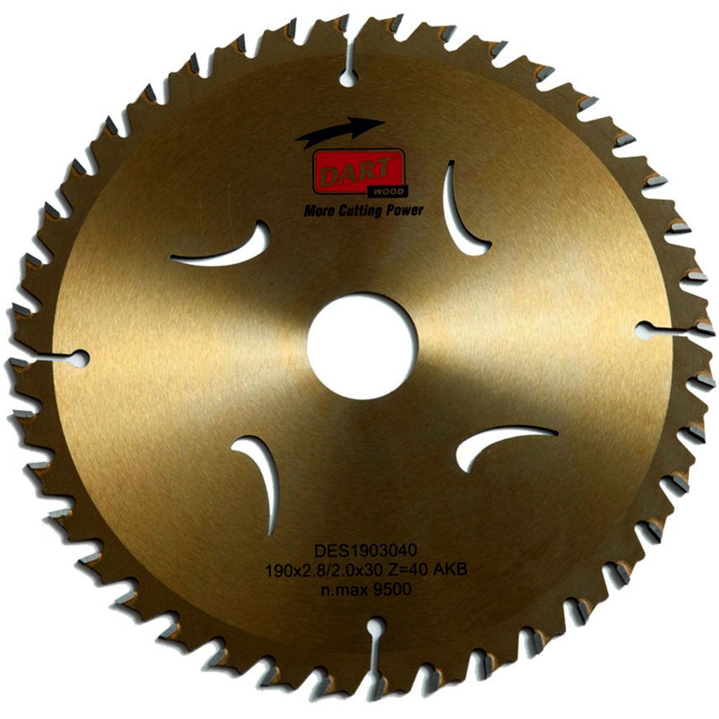 DART Gold ATB Wood Saw Blade 180Dmm x 30B x 40Z DES1803040
