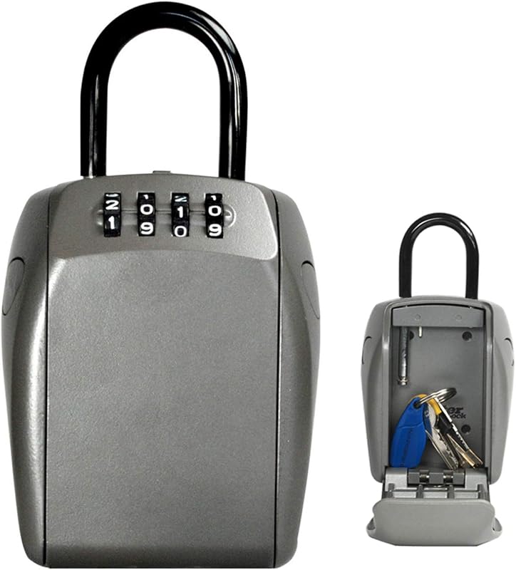 5414EURD Cassaforte per Chiavi, Sicurezza Rinforzata, con Arco, Casseta di Sicurezza per Chiavi