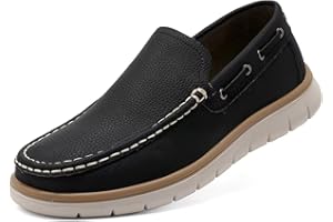 Men's Slip-on Boat Shoes Casual Loafers, Comfortable Lightweight Walking Shoe for Office Driving