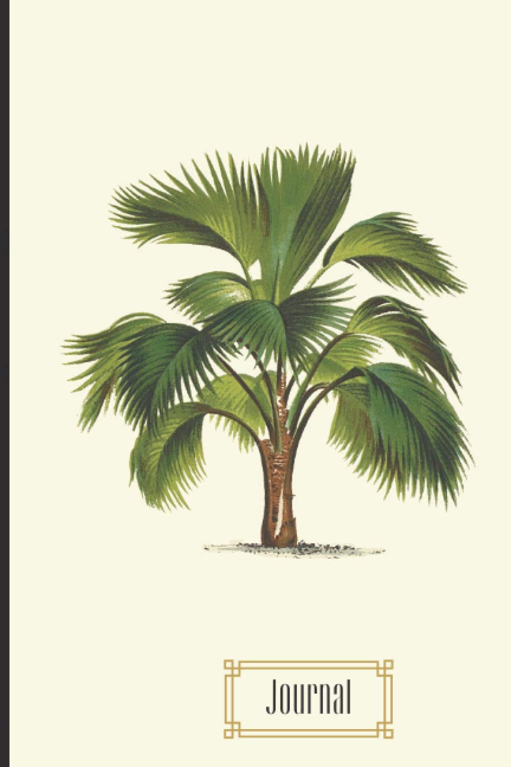 Journal: Vintage Illustration of Tropical Palm Tree - Journal, Diary, Notebook For Writing And Note Taking | 6"x9" inches | 120 Blank Lined | ... - Designer Notebooks and Journals)