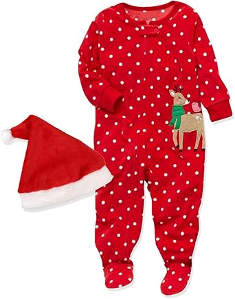 my first christmas pajamas girl