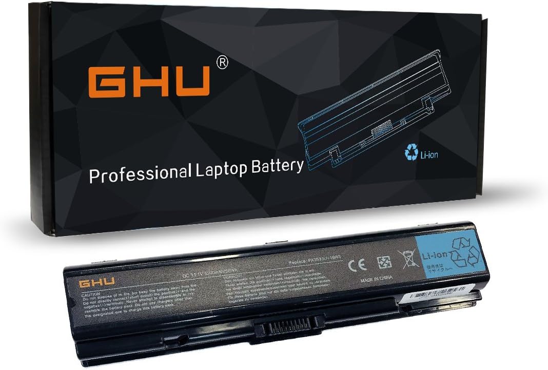 GHU Battery 58 Wh Replacement for PA3533U-1BRS PA3533U-1BAS PA3534U-1BAS PA3534U-1BRS PA3535U-1BAS Compatible with Laptop A200 A205 A210 A215 A300 A305 A355D L200 L305 M200 Pro A200 L300D - Image 3