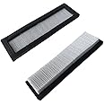 2PACK MODRIAN Fresh Air Cab Filter 7176099 Compatible with Bobcat Loader S550 S570 S590 S595 S630 S650 S740 S750 S770 S850 T450 T550 T630 T650 T740 T750 Excavator E25 E26 E32 E32I E35 E35I E50 E55 E85
