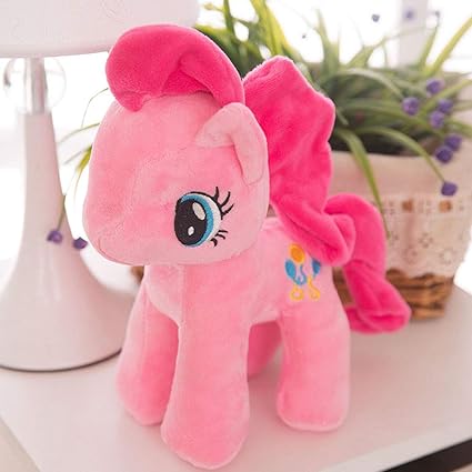 Thboxes Little Pony Rainbow Plush Soft Kids Hug Stuff Toy 20cm Toy Doll Gift Pink 20cm