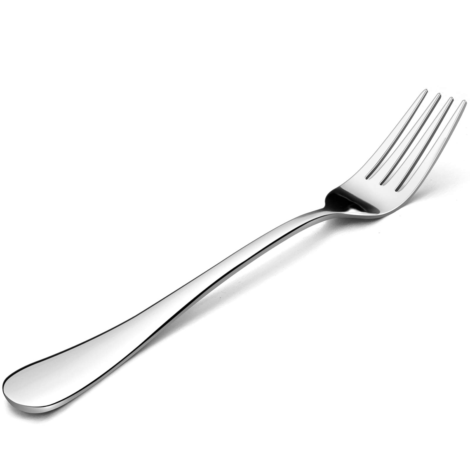 HaWare Dinner Forks, 12-Pieces Stainless Steel Forks, Classic Elegant Design, Mirror Polished, Dishwasher Safe