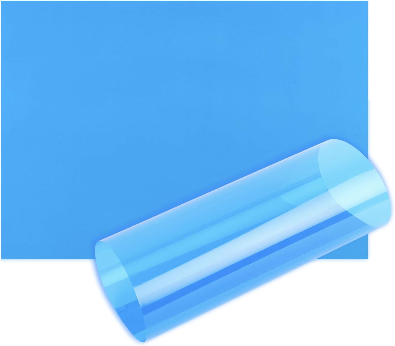 Blue Acetate Sheets OHP Film A3 Acetate Sheet Tinted Page Overlays Reading Aid Colour Clear Plastic Craft Thick (25 Sheets - A3-29.7cm x 42cm)