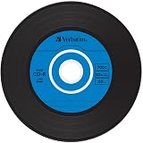 Verbatim 43426 52x CD-R Recordable Blank Disc Vinyl Retro Slim Case 10 Pack view 9