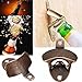 Vintage Antique Cast Iron Wall Mounted Bar Beer Glass Bottle Cap Opener Kitchen Tools Barware