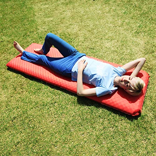 KingCamp Sleeping Foam Pad 4" Thick Self Inflatable Sleeping Pad 10