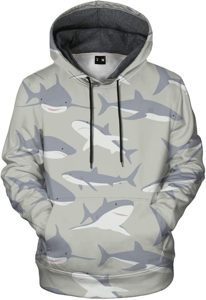 Starry Sky Suéter 3D realista impresión gato sudadera unisex