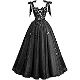 Glitter Tulle Prom Dresses for Teens 3D Butterfly Long Ball Gowns Sequin Princess Quinceanera Dresses with Bow