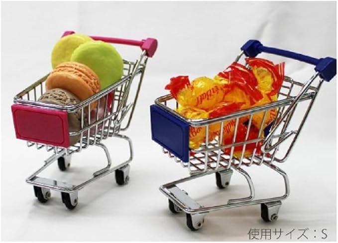 Amazon アルタ ミニカート ストレージバスケット Ar ピンク M カート 台車 文房具 オフィス用品