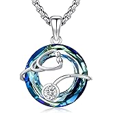 LOOVE Stethoscope Nurse/Doctors Necklace for Women Sterling Silver Stethoscope Cross RN Caduceus Nurse Jewelry Nursing Doctors Graduation Gift for Medical Student