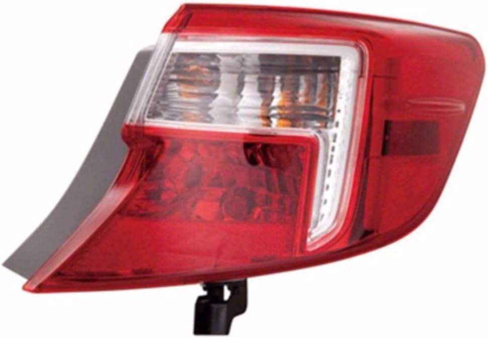 Amazon.com: Passenger Side Outer Tail Light Assembly For Toyota Fits