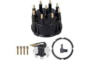 waltyotur Distributor Cap and Ignition Rotor Kit 805759Q3 805759T3 805759T1 Replacement for MerCruiser 5.0L 5.7L 7.4L 8.2L 35