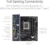 ASUS TUF GAMING B650M-PLUS WIFI Motherboard AM5 Ryzen 7000 PCIe 5.0 DDR5 WiFi 6 view 5