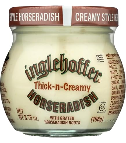 Coleman's Original English Mustard & Horseradish – 136g, 100% Natural, British Made, Pantry Staple